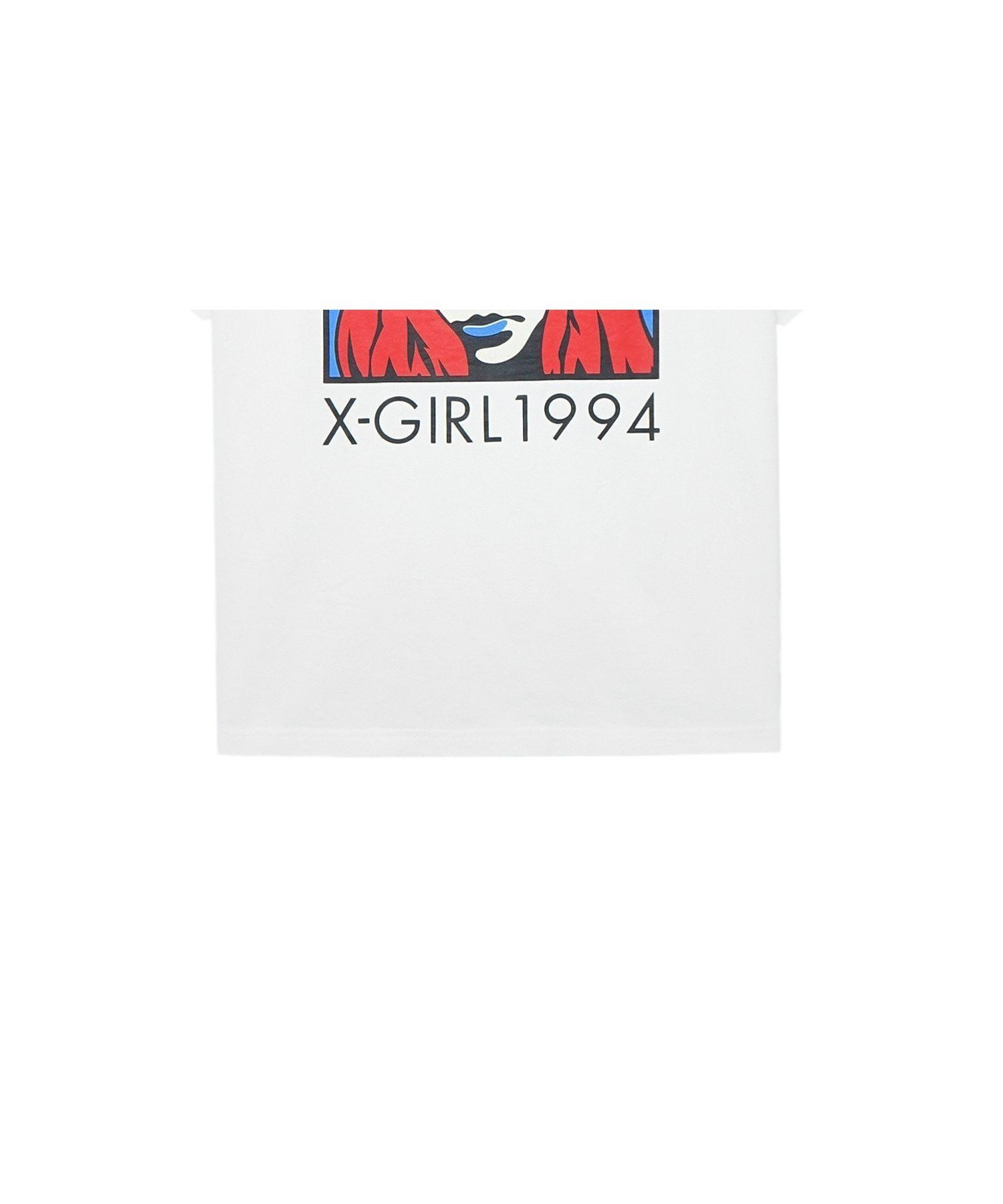 【エックスガール/X-girl】のX-girl/POP FACE SS TEE インテリア・キッズ・メンズ・レディースファッション・服の通販 founy(ファニー) 　ファッション　Fashion　レディースファッション　Ladies' Fashion Online　グラフィック　Graphic　デニム　Denim　フロント　Front　プリント　Print　ベーシック　Basic　ワンポイント　One Point　半袖　Short Sleeve　定番　Standard　WHITE|ID: prp329100004576030 ipo3291000000032655296