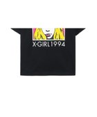【エックスガール/X-girl】のX-girl/POP FACE SS TEE 人気、トレンドファッション・服の通販 founy(ファニー) ファッション Fashion レディースファッション Fashion for Women グラフィック Graphic, Graphic Design デニム Denim, Jeans Material フロント Front, Front Design プリント Print, Printed Pattern ベーシック Basic, Essential ワンポイント One Point, Statement Accent 半袖 Short Sleeve, Half Sleeve 定番 Standard, Basic Item thumbnail BLACK|ID: prp329100004576030 ipo3291000000033601644