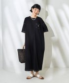 【フリークスストア/FREAK'S STORE】のRED KAP/別注 配色ステッチ ポケットワンピース/Tシャツワンピース/楽ちんワンピ 25SS ブラック|ID: prp329100004576033 ipo3291000000032727896