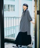 【ニコアンド/niko and】のMODE NORM CORE BIGTドッキングワンピース ボーダー×ブラック無地|ID: prp329100004576075 ipo3291000000032713848