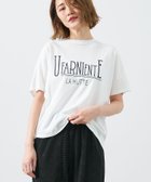 【マイカ ディール/MICA & DEAL】の【La Hutte*MICA DEAL】 UFARNIENTE ロゴプリントT-shirt WHITE|ID: prp329100004576096 ipo3291000000032669242