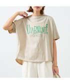 【マイカ ディール/MICA & DEAL】の【La Hutte*MICA DEAL】 UFARNIENTE ロゴプリントT-shirt L/BEIGE|ID: prp329100004576096 ipo3291000000032669249