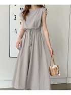 【アミュレット/Amulet】の【Amulet】ロングワンピース 夏 レディース ロング丈 Aライン 人気、トレンドファッション・服の通販 founy(ファニー) ファッション Fashion レディースファッション Fashion for Women ワンピース Dresses シンプル Simple, Minimal スリーブ Sleeve, Long Sleeve / Short Sleeve フレンチ French, French Style ポケット Pocket, Pocket Detail ロング Long, Long-Length 夏 Summer thumbnail グレー|ID: prp329100004576107 ipo3291000000033208278