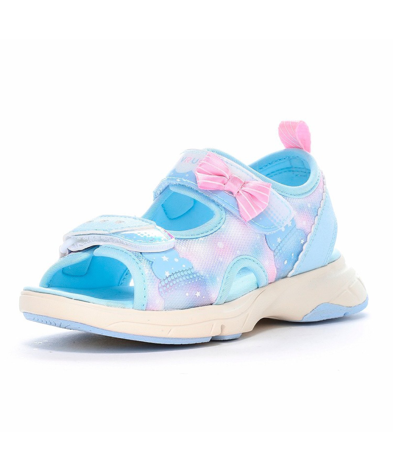 【ムーンスター/MOONSTAR / KIDS】の【MoonStar】 LV 1219 ラブラッシュ キッズサンダル 女の子 人気、トレンドファッション・服の通販 founy(ファニー) 　ファッション　Fashion　キッズファッション　KIDS Children’s Clothing　サンダル　Sandals　スポーツ　Sports　プリント　Print　メッシュ　Mesh　モチーフ　Motif　夏　Summer　 other-1|ID: prp329100004576108 ipo3291000000032671172