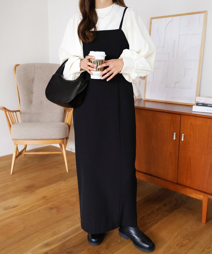 【その他のブランド/Other】のとろみ Iラインキャミワンピース インテリア・キッズ・メンズ・レディースファッション・服の通販 founy(ファニー) https://founy.com/ ファッション Fashion レディースファッション Fashion for Women ワンピース Dresses キャミソールワンピース Camisole Dresses おすすめ Recommended / Our Picks とろみ Fluid, Flowy Fabric キャミソール Camisole, Spaghetti Strap Top ストレート Straight, Straight Cut スリット Slit, Slit Detail ポケット Pocket, Pocket Detail エレガント 上品 Elegant |ID: prp329100004576130 ipo3291000000032727468