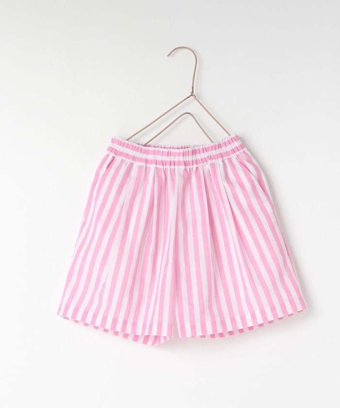 【ローリーズファーム/LOWRYS FARM / KIDS】のストライプショートパンツ インテリア・キッズ・メンズ・レディースファッション・服の通販 founy(ファニー) https://founy.com/ ファッション Fashion キッズファッション Fashion for Kids ボトムス Bottoms おすすめ Recommended / Our Picks ショート Short, Short Length ストライプ Stripe, Striped Pattern セットアップ Set-Up, Coordinated Outfit 夏 Summer |ID: prp329100004576163 ipo3291000000032710381