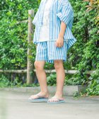 【ローリーズファーム/LOWRYS FARM / KIDS】のストライプショートパンツ 人気、トレンドファッション・服の通販 founy(ファニー) ファッション Fashion キッズファッション Fashion for Kids ボトムス Bottoms おすすめ Recommended / Our Picks ショート Short, Short Length ストライプ Stripe, Striped Pattern セットアップ Set-Up, Coordinated Outfit 夏 Summer thumbnail ブルー|ID: prp329100004576163 ipo3291000000032710384