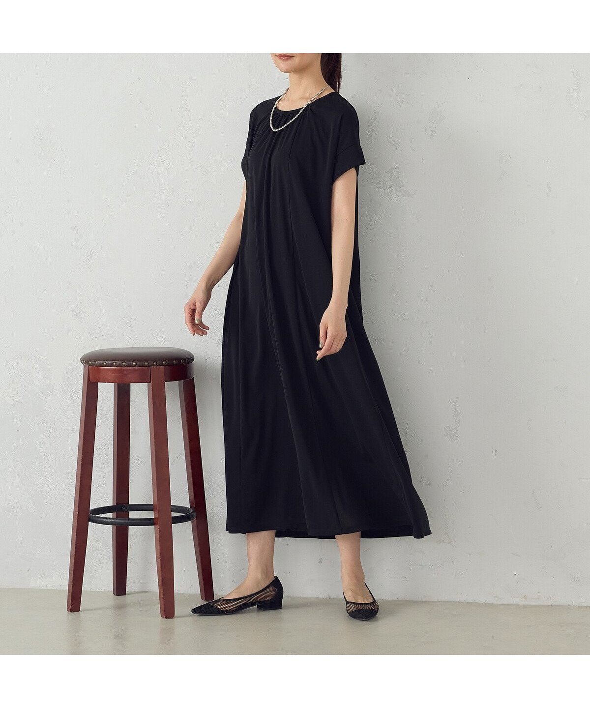 【コムサイズム/COMME CA ISM】のギャザーワンピース 人気、トレンドファッション・服の通販 founy(ファニー) 　ファッション　Fashion　レディースファッション　Ladies' Fashion Online　ワンピース　Dress　ギャザー　Gather　ジャージー　Jersey　バランス　Balance　フェミニン　Feminine　ポケット　Pocket　 other-1|ID: prp329100004576182 ipo3291000000032543262