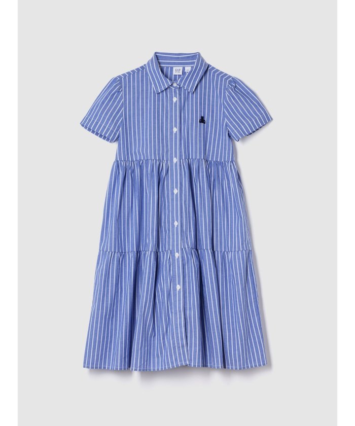 【ギャップ/GAP / KIDS】のリラックス ティアード シャツワンピース (キッズ) インテリア・キッズ・メンズ・レディースファッション・服の通販 founy(ファニー) https://founy.com/ ファッション Fashion キッズファッション KIDS Children’s Clothing ワンピース Dress/Kids ギャザー Gather シャーリング Shirring ショルダー Shoulder ティアード Tiered ドロップ Drop フロント Front リラックス Relax 半袖 Short Sleeve |ID: prp329100004576223 ipo3291000000032626149