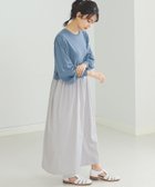 【その他のブランド/Other】のBEAMS HEART / ニットドッキング ワンピース BLUE|ID: prp329100004576242 ipo3291000000032708271