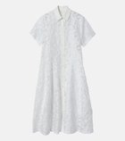 【ルシェル ブルー/LE CIEL BLEU】のシアージャカードドレス / Sheer Jacquard Dress ホワイト|ID: prp329100004576268 ipo3291000000032640342