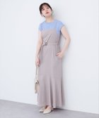 【ナチュラルクチュール/natural couture】の【WEB限定】前後2WAYフレアヘムキャミワンピース グレイッシュベージュ|ID: prp329100004576280 ipo3291000000032708185