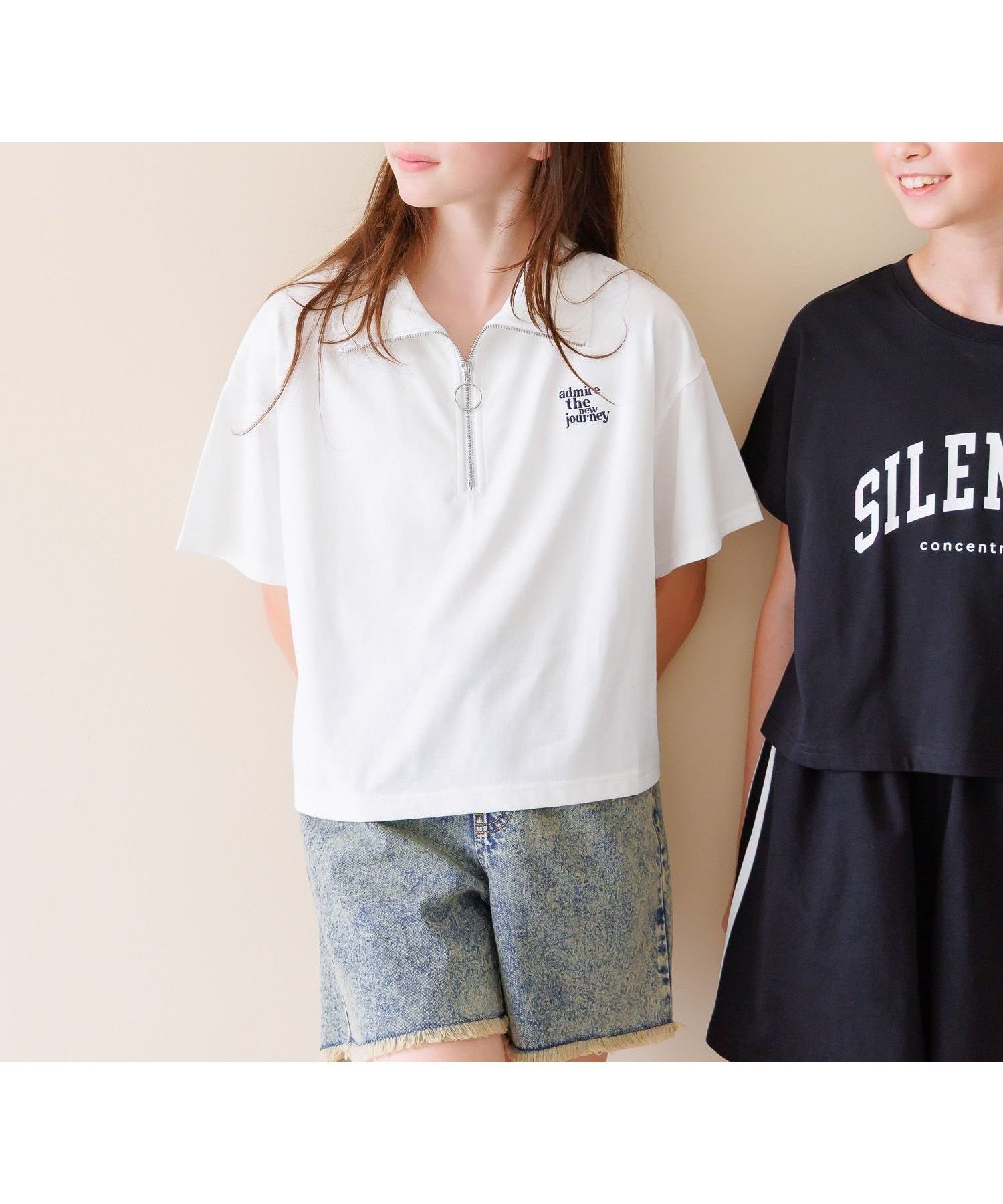 【グローバルワーク/GLOBAL WORK / KIDS】のフローズンTシャツ/ハーフZIP/499705 インテリア・キッズ・メンズ・レディースファッション・服の通販 founy(ファニー) 　ファッション　Fashion　キッズファッション　Fashion for Kids　おすすめ　Recommended / Our Picks　サンダル　Sandals, Summer Shoes　ショーツ　Shorts, Short Pants　デニム　Denim, Jeans Material　ハーフ　Half, Half-Length　人気　Popular, Best Seller　吸水　Absorbent, Quick-Dry　夏　Summer　オフ05|ID: prp329100004576283 ipo3291000000032690727