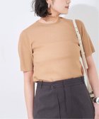 【ジャーナルスタンダード レサージュ/journal standard L'essage】のNAIA リブハーフスリーブプルオーバー 人気、トレンドファッション・服の通販 founy(ファニー) ファッション Fashion レディースファッション Fashion for Women トップス・カットソー Cut & Sew Tops カジュアルプルオーバー・ニットトップス Pullovers & Knit Tops / Casual Pullovers 2025年 2025 2025春夏・S/S Spring/Summer 2025 SS25 カーディガン Cardigan, Knitwear コンパクト Compact, Small Size モダン Modern, Contemporary エレガント 上品 Elegant 夏 Summer thumbnail ベージュ|ID: prp329100004576284 ipo3291000000033088494