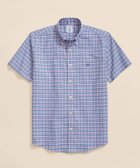 【ブルックス ブラザーズ/Brooks Brothers / MEN】のノンアイロン ストレッチオックスフォード GFロゴ ショートスリーブ カジュアルシャツ Regular Fit ピンク系その他|ID: prp329100004576294 ipo3291000000032657664