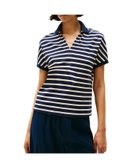 【トミーヒルフィガー/TOMMY HILFIGER】のリヨセルオープンネックリラックスポロ 人気、トレンドファッション・服の通販 founy(ファニー) ファッション Fashion レディースファッション WOMEN アメリカン American カットソー Cut And Sew クラシック Classic ゴルフ Golf デニム Denim ボーダー Border モダン Modern 人気 Popularity 無地 Plain Color thumbnail ブルー0A4|ID: prp329100004576324 ipo3291000000032485560