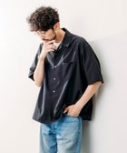 【その他のブランド/Other】のReflax 機能性素材 リラックスフィット オープンカラーシャツ ショートスリーブ/吸水速乾/イージーケア/UVカット/接触冷感/エコ素材 25SS ブラック|ID: prp329100004576399 ipo3291000000032739226