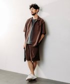 【その他のブランド/Other】のReflax 機能性素材 リラックスフィット オープンカラーシャツ ショートスリーブ/吸水速乾/イージーケア/UVカット/接触冷感/エコ素材 25SS ブラウン|ID: prp329100004576399 ipo3291000000032739228