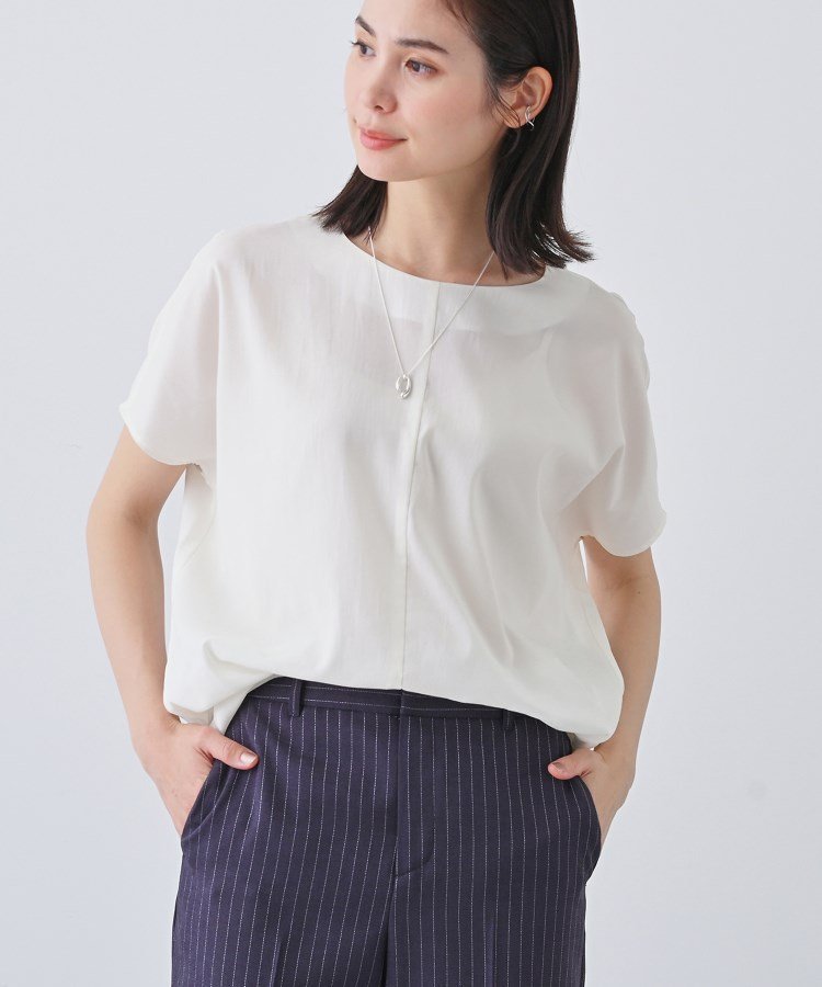 【インディヴィ/INDIVI】の春SALE!【通気性◎撥水/接触冷感/UVケア】ドルマンスリーブブラウス 人気、トレンドファッション・服の通販 founy(ファニー) 　ファッション　Fashion　レディースファッション　Ladies' Fashion Online　トップス・カットソー　Tops/Tshirt　シャツ/ブラウス　Shirts/Blouses　シンプル　Simple　ジャケット　Jacket　ストレッチ　Stretch　セットアップ　Set Up　トレンド　Trend　ビジネス 仕事 通勤　Business　夏　Summer　春　Spring　 other-1|ID: prp329100004576401 ipo3291000000032661014