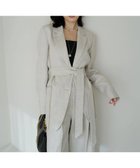 【アニュアンス/anuans】のリネンテーラードジャケット 人気、トレンドファッション・服の通販 founy(ファニー) ファッション Fashion レディースファッション Fashion for Women アウター Coat / Outerwear Collection レディースジャケット・軽アウター Jackets テーラードジャケット / 通勤・きれいめスタイル Tailored Jackets & Blazers ジャケット Jacket, Outerwear フリンジ Fringe, Tassel 夏 Summer thumbnail BEIGE|ID: prp329100004576421 ipo3291000000033349571