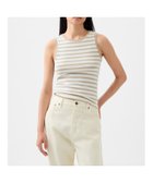 【ギャップ/GAP】のモダン シェル タンクトップ 人気、トレンドファッション・服の通販 founy(ファニー) ファッション Fashion レディースファッション Fashion for Women クロップド Cropped, Short Length ストレート Straight, Straight Cut スーピマ Supima, Premium Cotton タンク Tank Top, Sleeveless Top フィット Fit, Slim Fit ベーシック Basic, Essential モダン Modern, Contemporary リラックス Relax, Relaxed Fit thumbnail KHAKI_STRIPE|ID: prp329100004576427 ipo3291000000033506325