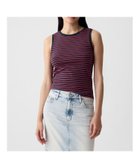【ギャップ/GAP】のモダン シェル タンクトップ 人気、トレンドファッション・服の通販 founy(ファニー) ファッション Fashion レディースファッション Fashion for Women クロップド Cropped, Short Length ストレート Straight, Straight Cut スーピマ Supima, Premium Cotton タンク Tank Top, Sleeveless Top フィット Fit, Slim Fit ベーシック Basic, Essential モダン Modern, Contemporary リラックス Relax, Relaxed Fit thumbnail NAVY_RED_STRIPE|ID: prp329100004576427 ipo3291000000033506326