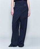 【ビューティ&ユース ユナイテッドアローズ/BEAUTY&YOUTH / UNITED ARROWS】の6(ROKU) ネップ ストライプ パンツ 人気、トレンドファッション・服の通販 founy(ファニー) ファッション Fashion レディースファッション WOMEN パンツ Pants キーホルダー Key Ring ジャケット Jacket ストライプ Stripe セットアップ Set Up ネップ Nep Yarn ループ Loop thumbnail NAVY|ID: prp329100004576456 ipo3291000000032410455