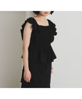 【ビームス ウイメン/BEAMS】のシャーリング ヨーク ラッフル スリーブ ブラウス 人気、トレンドファッション・服の通販 founy(ファニー) ファッション Fashion レディースファッション Fashion for Women トップス・カットソー Cut & Sew Tops シャツ・ブラウス・オフィスカジュアル Elegant Blouses & Button-Ups おすすめ Recommended / Our Picks シャーリング Shirring, Ruched スリーブ Sleeve, Long Sleeve / Short Sleeve デニム Denim, Jeans Material フィット Fit, Slim Fit ヨーク Yoke, Yoke Design ラッフル Ruffle, Frill |ID:prp329100004576483