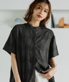 【スタディオ クリップ/studio CLIP】の3Dレースハーフスリーブシャツ 人気、トレンドファッション・服の通販 founy(ファニー) ファッション Fashion レディースファッション Ladies' Fashion Online トップス・カットソー Tops/Tshirt シャツ/ブラウス Shirts/Blouses おすすめ Recommend デニム Denim 人気 Popularity 半袖 Short Sleeve 夏 Summer 定番 Standard 羽織 Haori thumbnail ブラック19|ID: prp329100004576484 ipo3291000000032626565