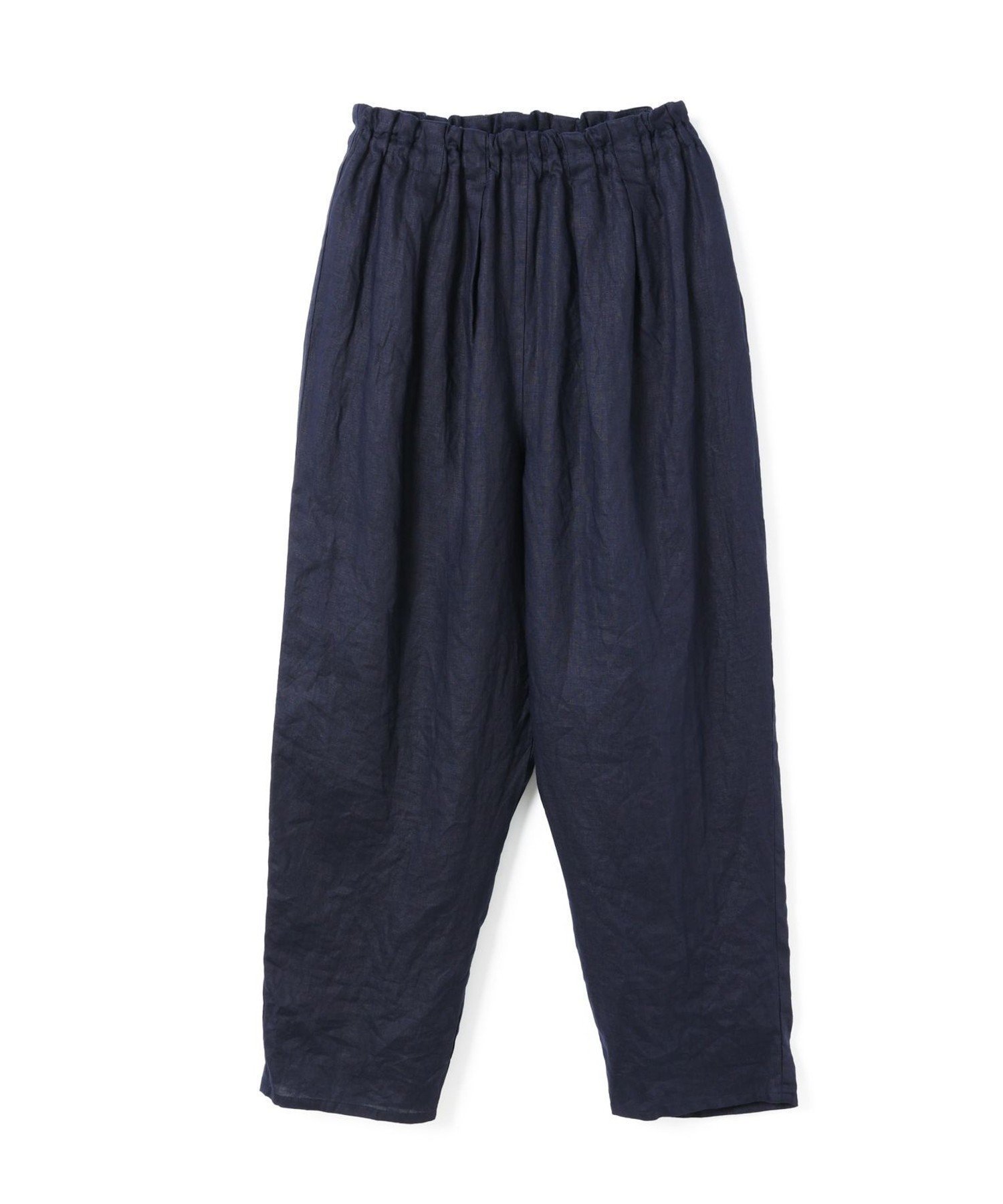 【マーコート/MARcourt】のmizuiro ind リネンイージーパンツ インテリア・キッズ・メンズ・レディースファッション・服の通販 founy(ファニー) 　ファッション　Fashion　レディースファッション　WOMEN　パンツ　Pants　ポケット　Pocket　リネン　Linen　リラックス　Relax　ルーズ　Loose　ワイド　Wide　今季　This Season　無地　Plain Color　ネイビー|ID: prp329100004576518 ipo3291000000032411423