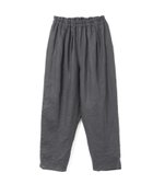 【マーコート/MARcourt】のmizuiro ind リネンイージーパンツ 人気、トレンドファッション・服の通販 founy(ファニー) ファッション Fashion レディースファッション WOMEN パンツ Pants ポケット Pocket リネン Linen リラックス Relax ルーズ Loose ワイド Wide 今季 This Season 無地 Plain Color thumbnail ダークグレー|ID: prp329100004576518 ipo3291000000032411424