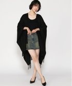 【ゲス/GUESS】のGUESS/PONCHO ブラック|ID: prp329100004576550 ipo3291000000032660186