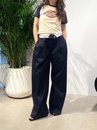 【リリーブラウン/Lily Brown】の【LILY BROWN Dickies】タックバギーパンツ NVY[089]|ID: prp329100004576580 ipo3291000000032693587