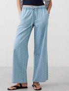 【バナナリパブリック ファクトリーストア/BANANA REPUBLIC FACTORY STORE】のBANANA REPUBLIC FACTORY STORE ワイドレッグ ミッドライズ サマーウェイトジーンズ 人気、トレンドファッション・服の通販 founy(ファニー) ファッション Fashion レディースファッション Fashion for Women ロング Long, Long-Length ワイド Wide, Wide Fit thumbnail LIGHT_WASH|ID: prp329100004576582 ipo3291000000032720270