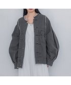 【ジーナシス/JEANASiS】のリメイクノーカラーGジャン 人気、トレンドファッション・服の通販 founy(ファニー) ファッション Fashion レディースファッション Ladies' Fashion Online アウター Coat Outerwear おすすめ Recommend スリーブ Sleeve デニム Denim トレンド Trend ビンテージ Vintage フォルム Form フリンジ Fringe フロント Front ボトム Bottom ミドル Middle リメイク Remake 今季 This Season thumbnail ブラック系その他|ID: prp329100004576586 ipo3291000000032683042