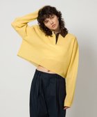【ビューティ&ユース ユナイテッドアローズ/BEAUTY&YOUTH / UNITED ARROWS】の6(ROKU) シアー ラガー ニット 人気、トレンドファッション・服の通販 founy(ファニー) ファッション Fashion レディースファッション Fashion for Women トップス・カットソー Cut & Sew Tops ニット Knit Tops & Sweaters イエロー Yellow シアー Sheer, See-Through ショート Short, Short Length バランス Balance, Style Balance thumbnail YELLOW|ID: prp329100004576589 ipo3291000000033436747