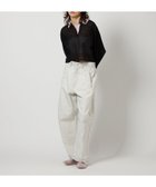 【ビューティ&ユース ユナイテッドアローズ/BEAUTY&YOUTH / UNITED ARROWS】の6(ROKU) シアー ラガー ニット 人気、トレンドファッション・服の通販 founy(ファニー) ファッション Fashion レディースファッション Fashion for Women トップス・カットソー Cut & Sew Tops ニット Knit Tops & Sweaters イエロー Yellow シアー Sheer, See-Through ショート Short, Short Length バランス Balance, Style Balance thumbnail BLACK|ID: prp329100004576589 ipo3291000000033436748