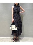 【リリーブラウン/Lily Brown】のボウタイプリントワンピース BLK[009]|ID: prp329100004576861 ipo3291000000032697916