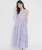 【ノエラ/Noela】の【15周年】エンブロイダリーレースキャミワンピ サックス|ID: prp329100004576909 ipo3291000000032624626