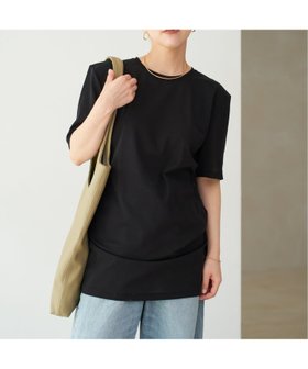 【プラージュ/Plage】のSQUARE SHOULDER H/S Tシャツ 人気、トレンドファッション・服の通販 founy(ファニー) ファッション Fashion レディースファッション Fashion for Women トップス・カットソー Cut & Sew Tops シャツ・ブラウス・オフィスカジュアル Elegant Blouses & Button-Ups ロングTシャツ・Tシャツ Longline T-Shirts & Tees おすすめ Recommended / Our Picks シンプル Simple, Minimal スリーブ Sleeve, Long Sleeve / Short Sleeve チュニック Tunic, Long Top ハーフ Half, Half-Length バランス Balance, Style Balance |ID:prp329100004577011