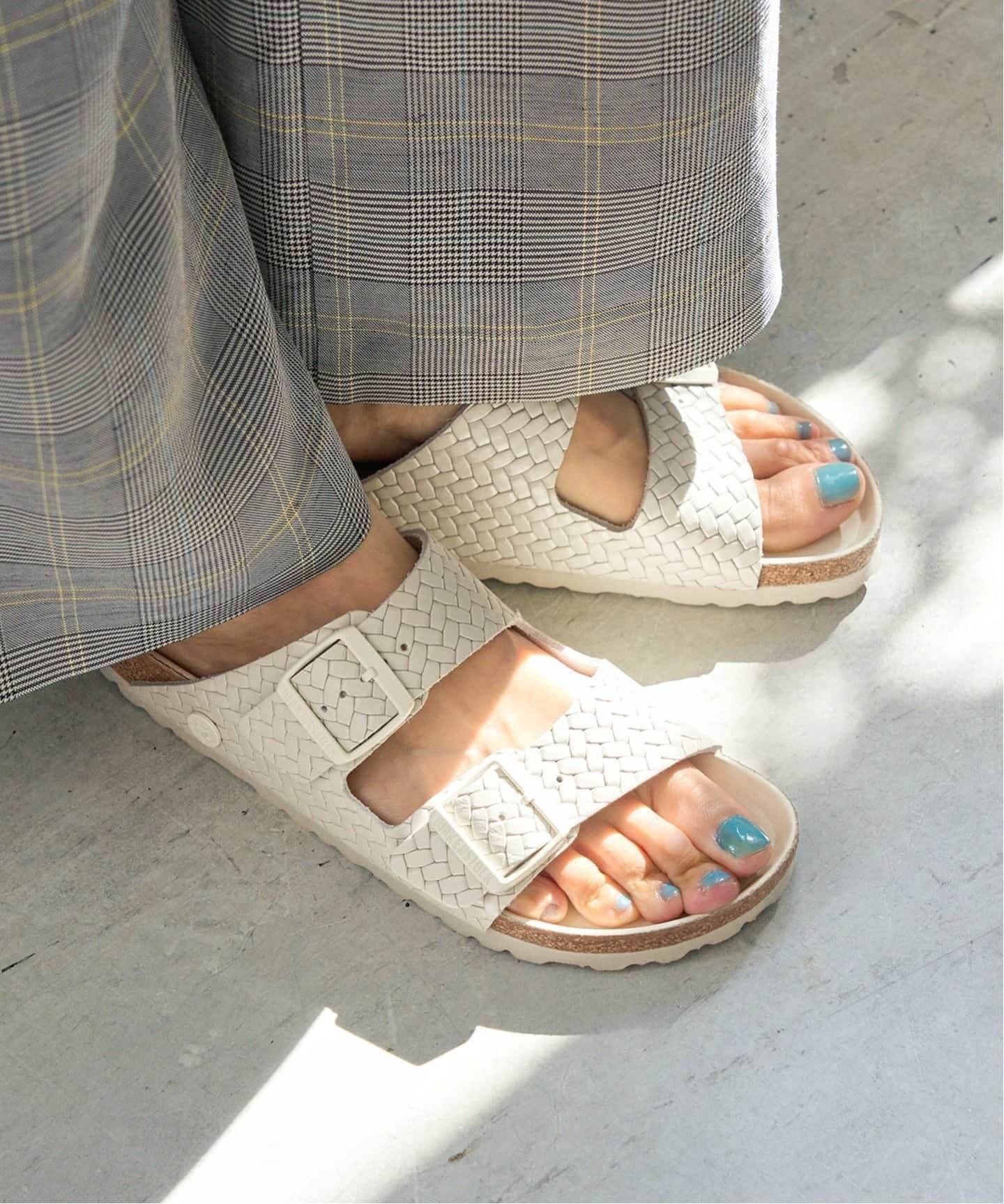 【イエナ/IENA】のBIRKENSTOCK/ビルケンシュトック 限定 ARIZONA WOVEN EMBOSS インテリア・キッズ・メンズ・レディースファッション・服の通販 founy(ファニー) 　ファッション　Fashion　レディースファッション　Fashion for Women　エレガント 上品　Elegant　人気　Popular, Best Seller　夏　Summer　定番　Standard, Basic Item　ナチュラル|ID: prp329100004577017 ipo3291000000032653201
