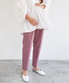 【その他のブランド/Other】の【マタニティ】ウエストゴム テーパードパンツ ピンク|ID: prp329100004577060 ipo3291000000032593441