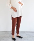 【その他のブランド/Other】の【マタニティ】ウエストゴム テーパードパンツ テラコッタ|ID: prp329100004577060 ipo3291000000032593446