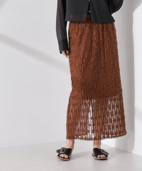 【ナノ ユニバース/nano universe】 フリンジチュールナロースカート(セットアップ可)人気、トレンドファッション・服の通販 founy(ファニー) ファッション Fashion レディースファッション WOMEN セットアップ Setup スカート Skirt ウォッシャブル Washable 春 Spring サンダル Sandals シンプル Simple スリット Slit セットアップ Set Up センター Center チュール Tulle ドレス Dress フィット Fit フリンジ Fringe S/S・春夏 Ss・Spring/Summer おすすめ Recommend 夏 Summer エレガント 上品 Elegant 2025年 2025 2025春夏・S/S Ss,Spring/Summer,2025 |ID:prp329100004577081