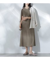 【ナノ ユニバース/nano universe】のAnti Soaked 汗染み防止フレアワンピース 人気、トレンドファッション・服の通販 founy(ファニー) ファッション Fashion レディースファッション WOMEN ワンピース Dress コンパクト Compact 吸水 Water Absorption スリット Slit ネックレス Necklace フレア Flare マキシ Maxi モダン Modern 夏 Summer 2025年 2025 2025春夏・S/S Ss,Spring/Summer,2025 |ID:prp329100004577139