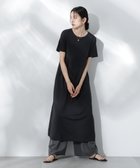 【ナノ ユニバース/nano universe】のAnti Soaked 汗染み防止フレアワンピース 人気、トレンドファッション・服の通販 founy(ファニー) ファッション Fashion レディースファッション WOMEN ワンピース Dress コンパクト Compact 吸水 Water Absorption スリット Slit ネックレス Necklace フレア Flare マキシ Maxi モダン Modern 夏 Summer 2025年 2025 2025春夏・S/S Ss,Spring/Summer,2025 thumbnail ブラック|ID: prp329100004577139 ipo3291000000032418673