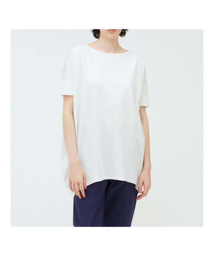 【マーコート/MARcourt】のmizuiro ind ボートネックコクーンプルオーバー インテリア・キッズ・メンズ・レディースファッション・服の通販 founy(ファニー) https://founy.com/ ファッション Fashion レディースファッション Fashion for Women トップス・カットソー Cut & Sew Tops カジュアルプルオーバー・ニットトップス Pullovers & Knit Tops / Casual Pullovers おすすめ Recommended / Our Picks ポケット Pocket, Pocket Detail エレガント 上品 Elegant 今季 This Season, Current Season 再入荷 Restock / Back in Stock 定番 Standard, Basic Item 無地 Plain, Solid Color |ID: prp329100004577150 ipo3291000000032751475