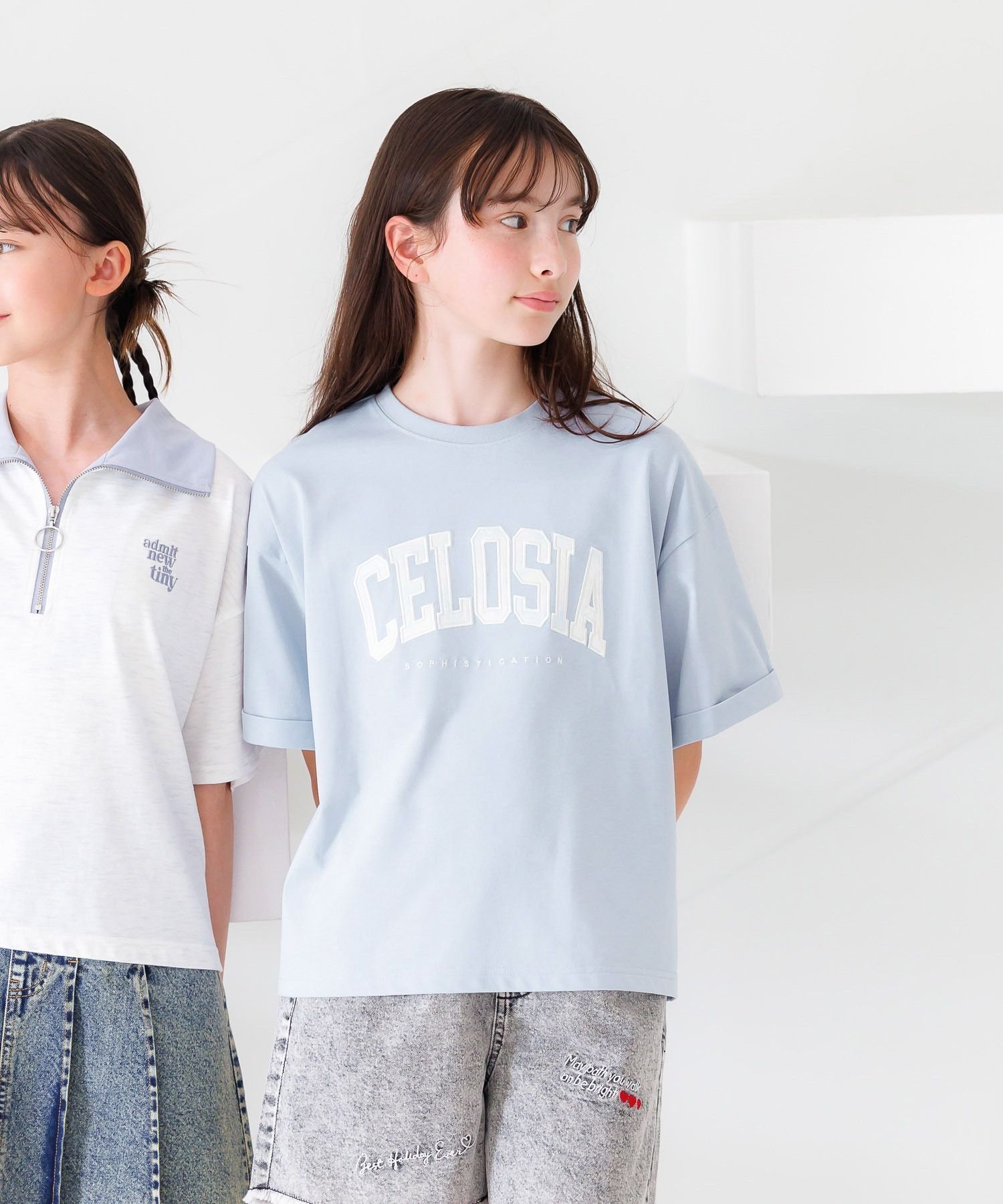 【グローバルワーク/GLOBAL WORK / KIDS】のフローズンTシャツ/ワイド/571539 インテリア・キッズ・メンズ・レディースファッション・服の通販 founy(ファニー) 　ファッション　Fashion　キッズファッション　Fashion for Kids　グラデーション　Gradient, Ombre　グラフィック　Graphic, Graphic Design　ショート　Short, Short Length　ボトム　Bottoms, Lower Wear　ロング　Long, Long-Length　ワイド　Wide, Wide Fit　人気　Popular, Best Seller　半袖　Short Sleeve, Half Sleeve　吸水　Absorbent, Quick-Dry　夏　Summer　サックス*グラデカレッジ80|ID: prp329100004577165 ipo3291000000032726980