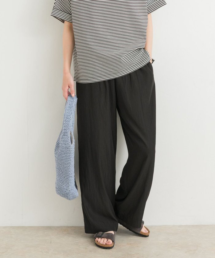【アーバンリサーチ ドアーズ/URBAN RESEARCH DOORS】の『UVカット/接触冷感/吸水速乾』ドライタッチリラックスパンツ インテリア・キッズ・メンズ・レディースファッション・服の通販 founy(ファニー) https://founy.com/ ファッション Fashion レディースファッション Fashion for Women パンツ Pants & Trousers 2025年 2025 2025春夏・S/S Spring/Summer 2025 SS25 サンダル Sandals, Summer Shoes ダウン Down, Puffer リラックス Relax, Relaxed Fit ワイド Wide, Wide Fit エレガント 上品 Elegant 人気 Popular, Best Seller 吸水 Absorbent, Quick-Dry 夏 Summer S/S・春夏 SS, Spring/Summer, Warm Season |ID: prp329100004577233 ipo3291000000032546420
