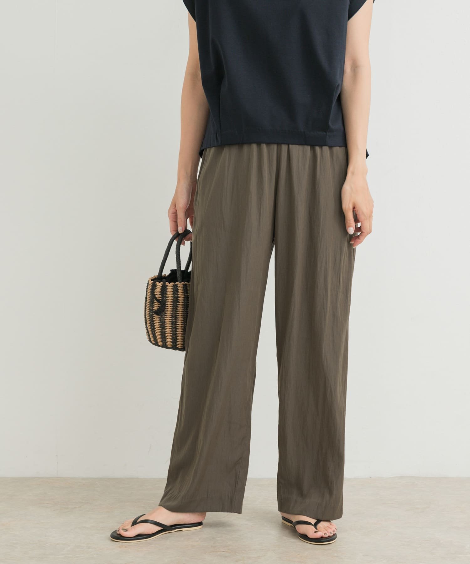 【アーバンリサーチ ドアーズ/URBAN RESEARCH DOORS】の『UVカット/接触冷感/吸水速乾』ドライタッチリラックスパンツ インテリア・キッズ・メンズ・レディースファッション・服の通販 founy(ファニー) 　ファッション　Fashion　レディースファッション　Fashion for Women　パンツ　Pants & Trousers　2025年　2025　2025春夏・S/S　Spring/Summer 2025 SS25　サンダル　Sandals, Summer Shoes　ダウン　Down, Puffer　リラックス　Relax, Relaxed Fit　ワイド　Wide, Wide Fit　エレガント 上品　Elegant　人気　Popular, Best Seller　吸水　Absorbent, Quick-Dry　夏　Summer　S/S・春夏　SS, Spring/Summer, Warm Season　MOCHA|ID: prp329100004577233 ipo3291000000032546424